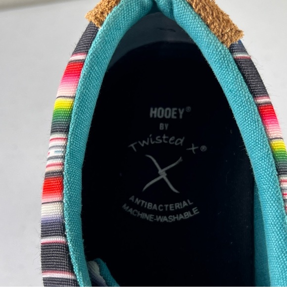 Twisted X Hooey Loper Womens Shoes Size 9 Lace Up Southwestern Print Casual - Picture 8 of 11